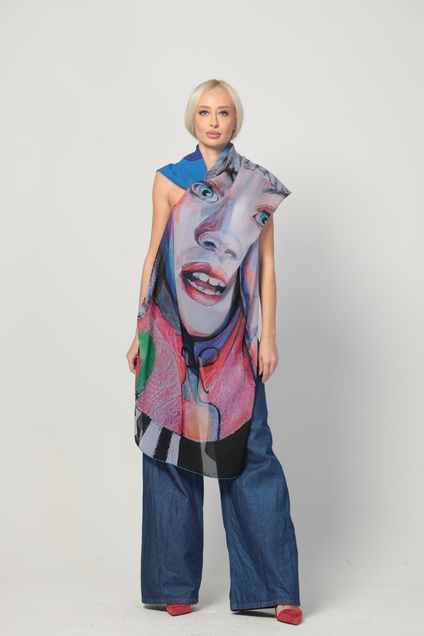 Scarf "Fly with me"