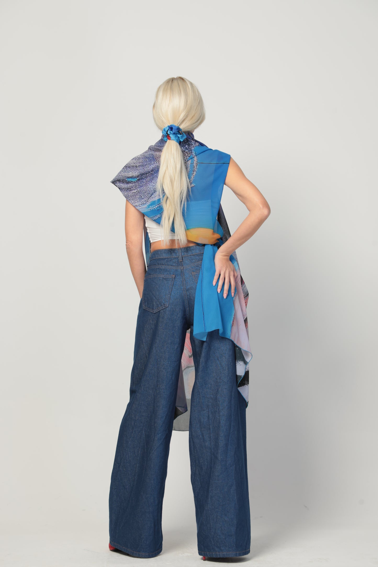 Scarf "Fly with me"