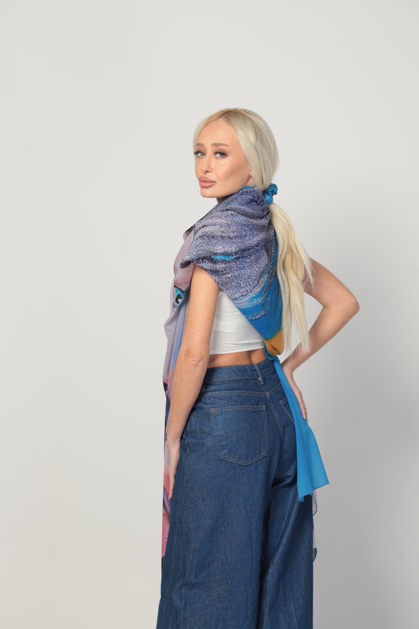 Scarf "Fly with me"