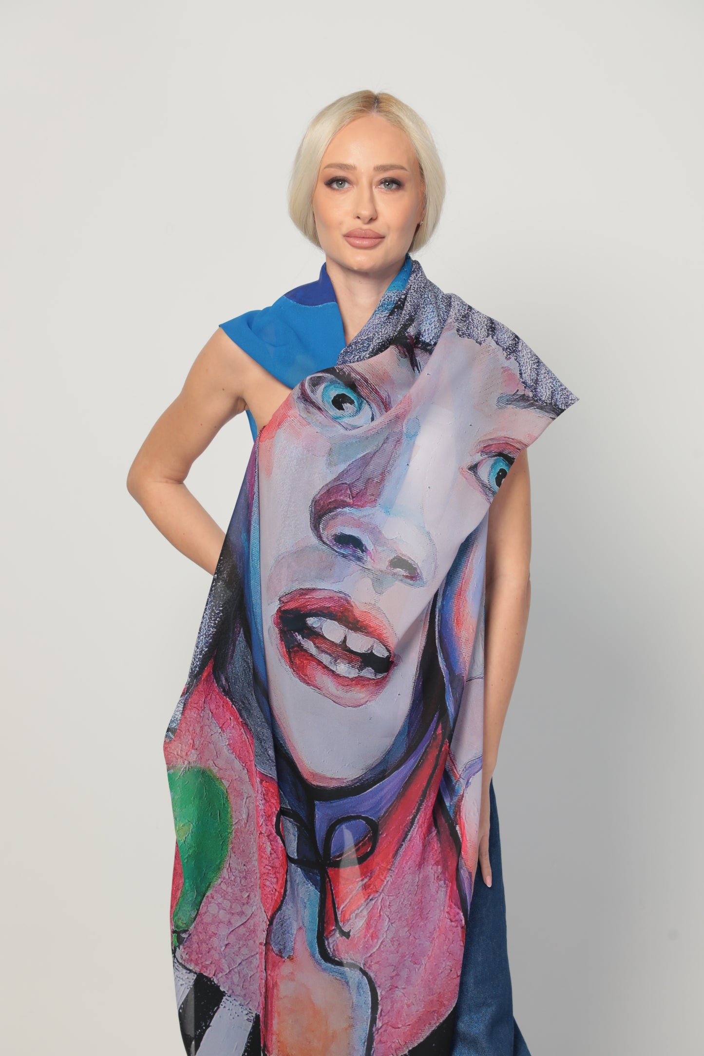 Scarf "Fly with me"
